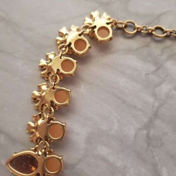 🍓 J.Crew Strawberry Flower Floral Rhinestones Crystal Cluster Statement 🍓 - Picture 10 of 16